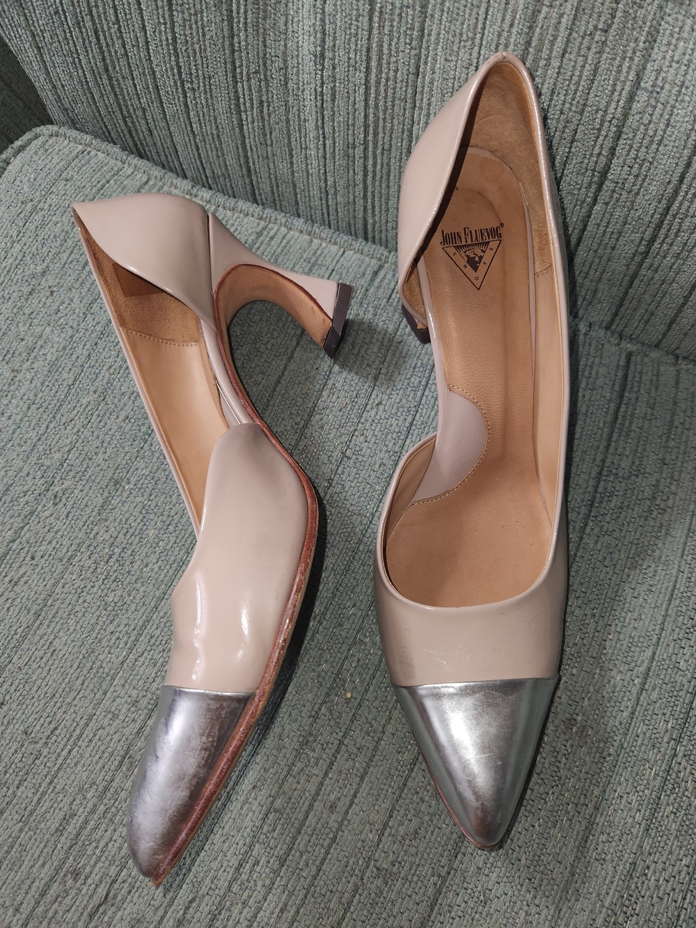 🍉John Fluevog Big Presence Dorsay Pumps - Picture 3 of 8